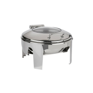 Chafing Dish 6L H/Y Simple High Full Silver Round