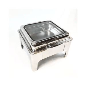 Chafing Dish 5.5L H/Y Simple High Full Silver Square