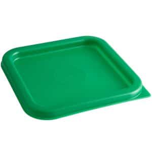 Square Polyethylene Food Storage Container Lid Cambro