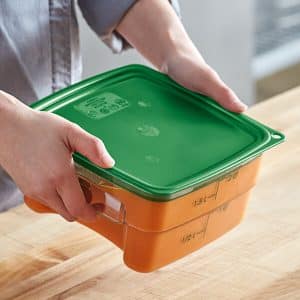 Square Polypropylene Food Storage Container Lid