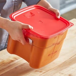 Square Polypropylene Food Storage Container Lid