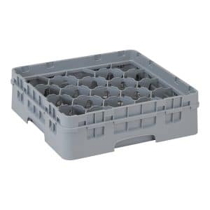 Customizable 20-Compartment Glass Rack Cambro