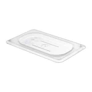 Camwear 1/9 Size Clear Polycarbonate Food Pan +lid