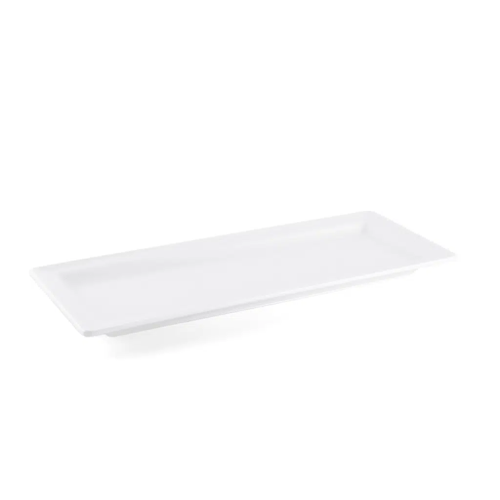 Ivory Porcelain Rect Plate