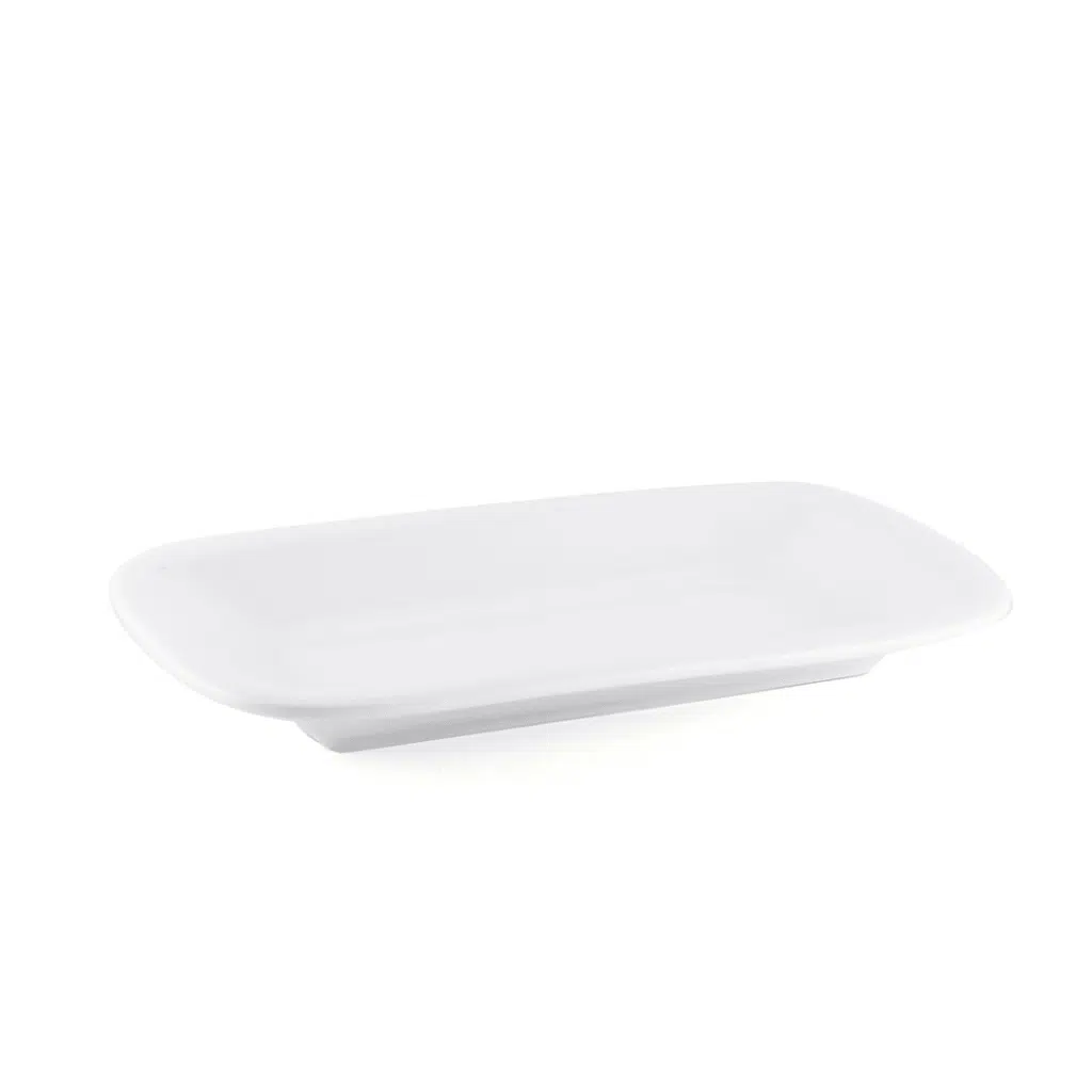 Ivory Porcelain Rectangular Plate