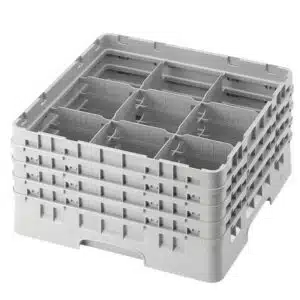 Cambro Customizable 9 Compartment Glass Rack