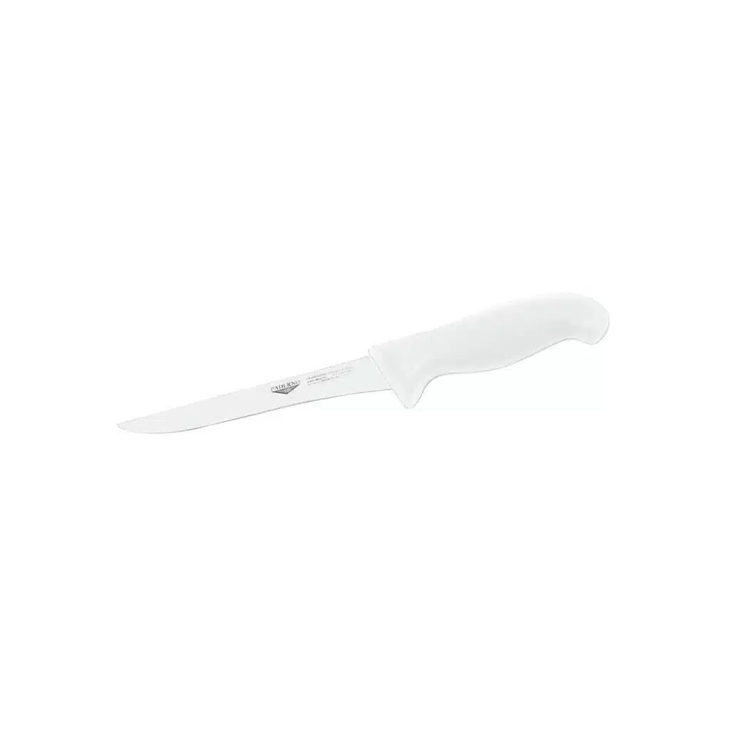 Paderno Boning Knife 16 cm Stainless Steel with White Handle