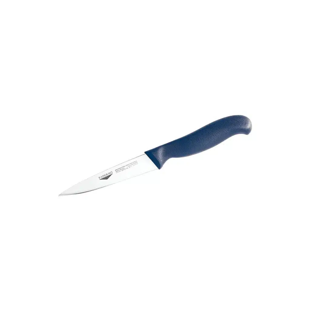 Paderno Paring Knife 11 cm Stainless Steel with Blue Handle