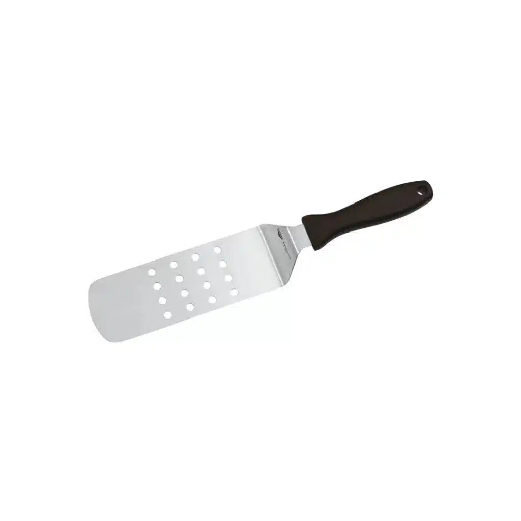 Paderno Perforated Hamburger Turner 24 x 7.2 cm Stainless Steel