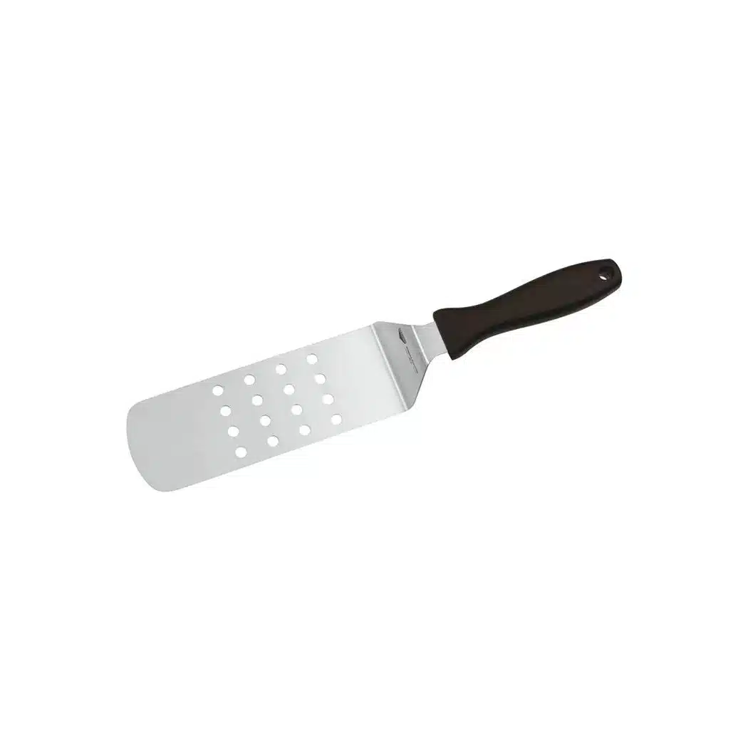 Paderno Perforated Hamburger Turner 24 x 7.2 cm Stainless Steel