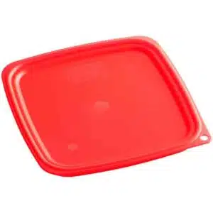 buy Cambro Red Square Polypropylene Food Storage Container Lid
