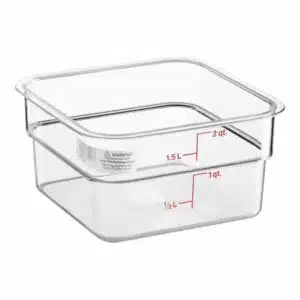 buy cambro square polycarbonate food storage containers