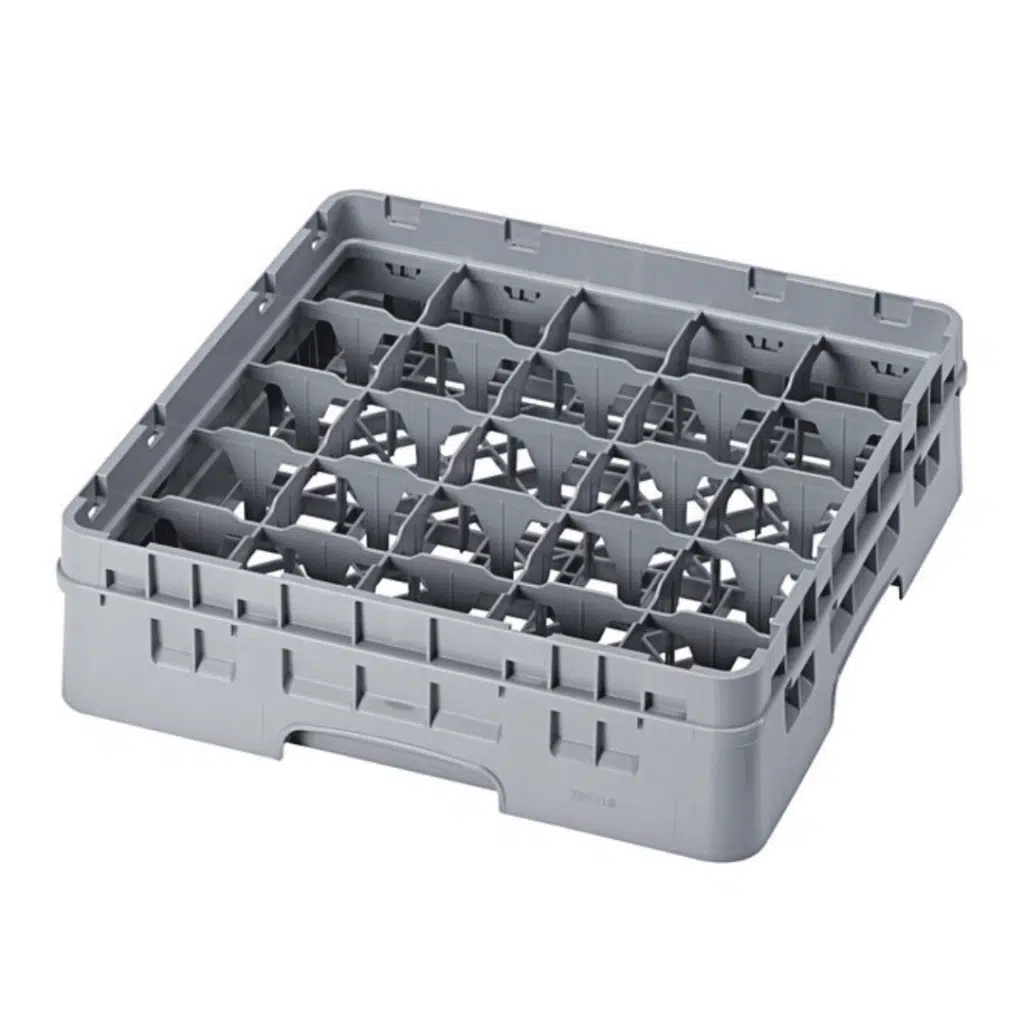 Cambro Customizable 25-Compartment Glass Rack