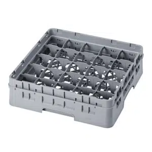 Cambro Customizable 25-Compartment Glass Rack