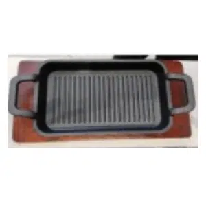 Sizzler Tray Rect Dual Hand