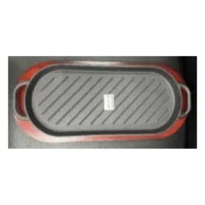 Sizzler Tray Rectangular Lined Dual Hand 3