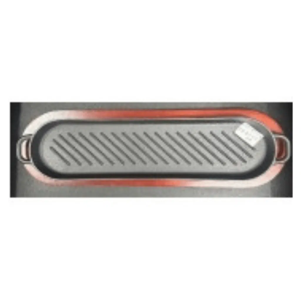 Sizzler Tray Rectangular Lined Dual Hand 2