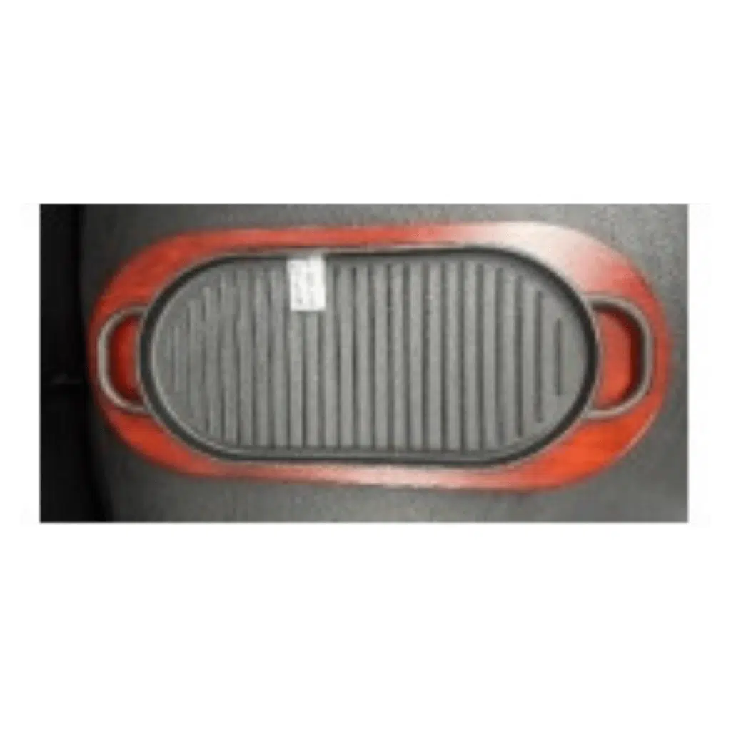 Sizzler Tray Rectangular Lined Dual Hand