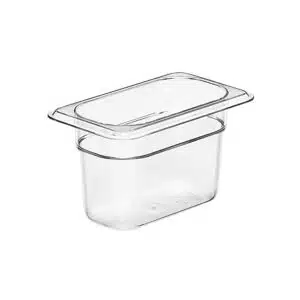 buy Cambro Camwear 1/9 Size Clear Polycarbonate Food Pan