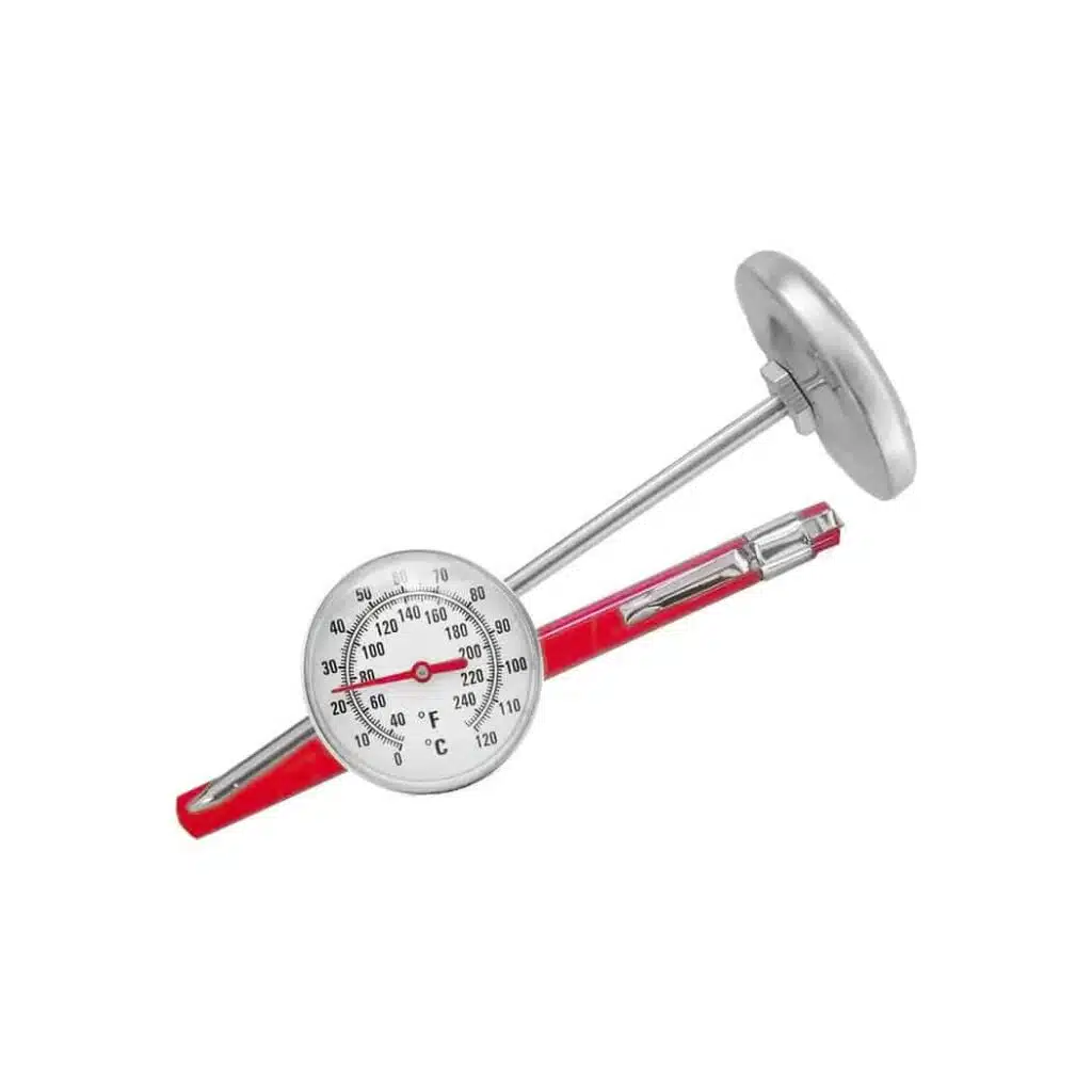 Paderno Meat Roasting Thermometer, 0-120°C, Ø 4.5 cm Stainless Steel