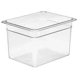buy Cambro Camwear 1/2 Size Clear Polycarbonate Food Pan