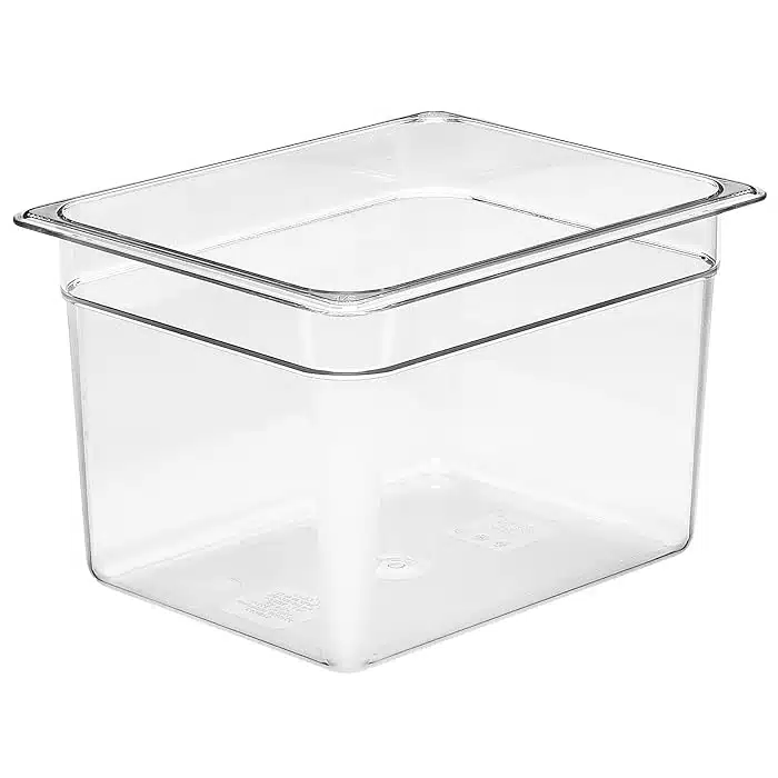 buy Cambro Camwear 1/2 Size Clear Polycarbonate Food Pan
