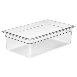 Cambro Camwear Full 1/1 Size Clear Polycarbonate Food Pan