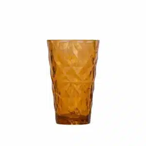 Prisma Tumbler 300ml PC Amber poolside cups