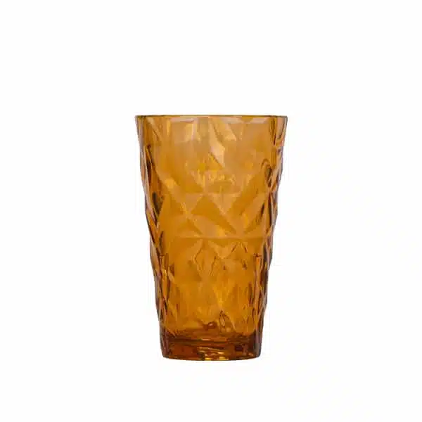 Prisma Tumbler 300ml PC Amber poolside cups