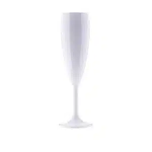Flut Champagne 180ml PC White poolsideย cups