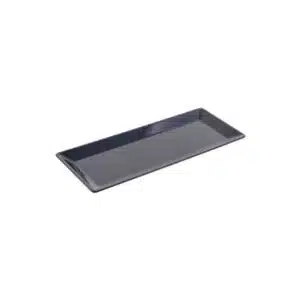 Rectangular Plate 14 x 34cm Black