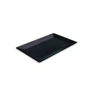 Rectangular Plate 18 x 28cm Black