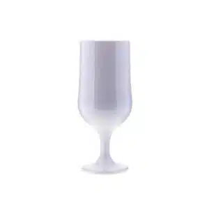 Premium Goblet 370ml PC White poolside cups