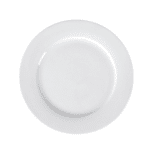 Ivory Porcelain 6 Piece Flat Plates Set