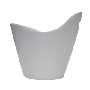Champagne Bucket 5L White