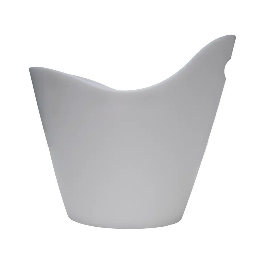 Champagne Bucket 5L White