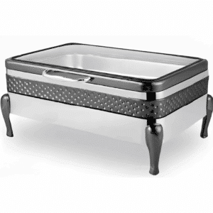 Chafing Dish Black Rect 9L