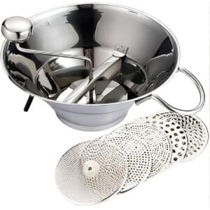 FOOD MILL WITH 4 SIEVE PRO