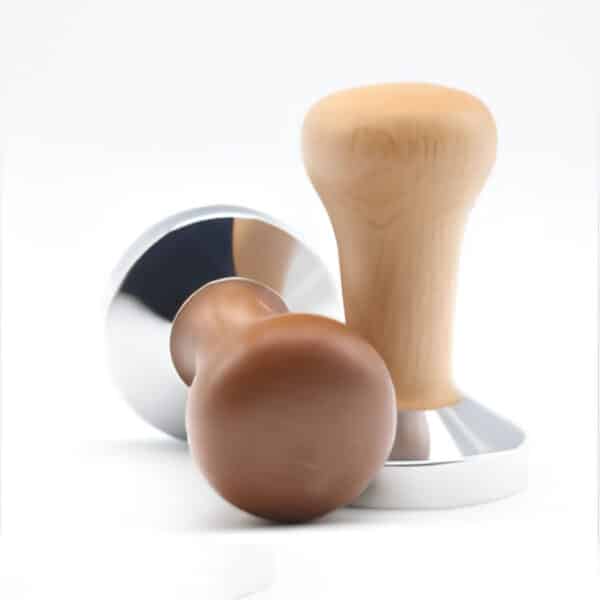 COFFEE TAMPER WOODEN HANDLE