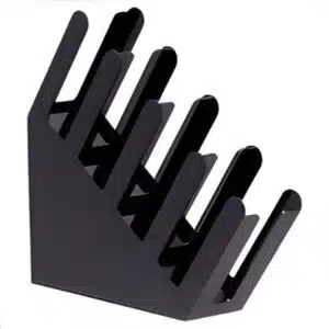 Cup Holder Black Acrylic