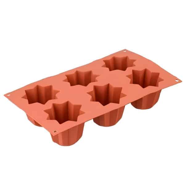 SILICON MOLD MOUSSE 6PCS