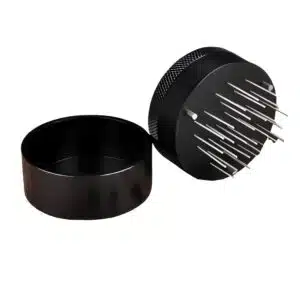 spiked coffee distributor for perfect espresso