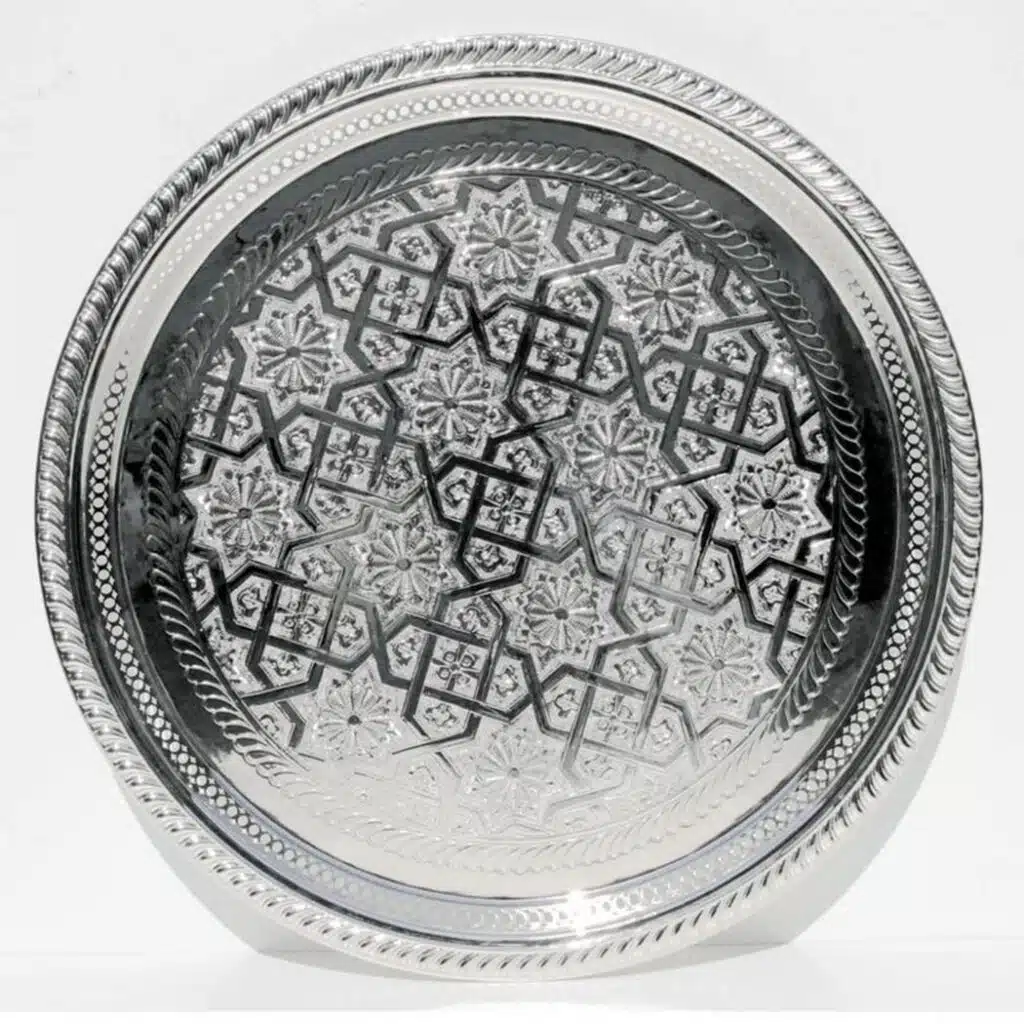 Copper Tray Silver