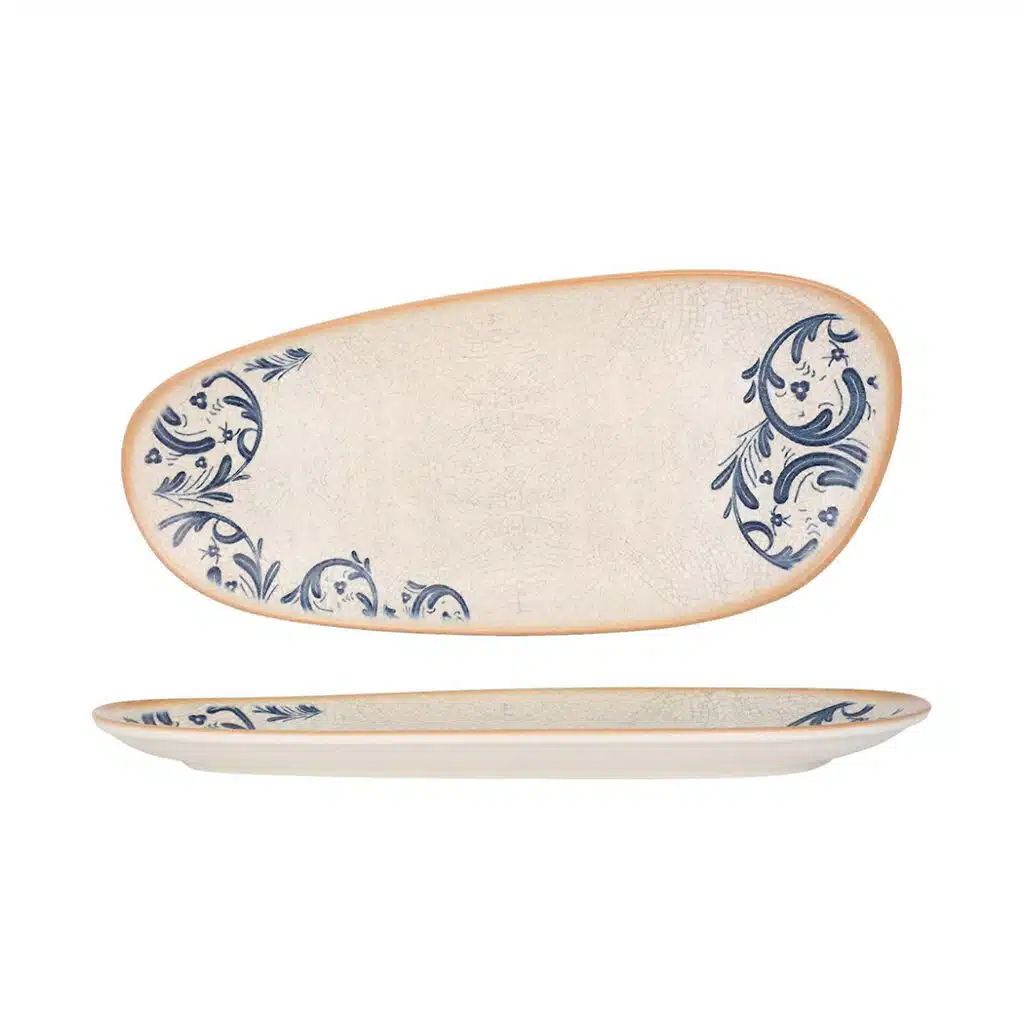 Vago Rectangular Plate Viento 36CM Colored Plate