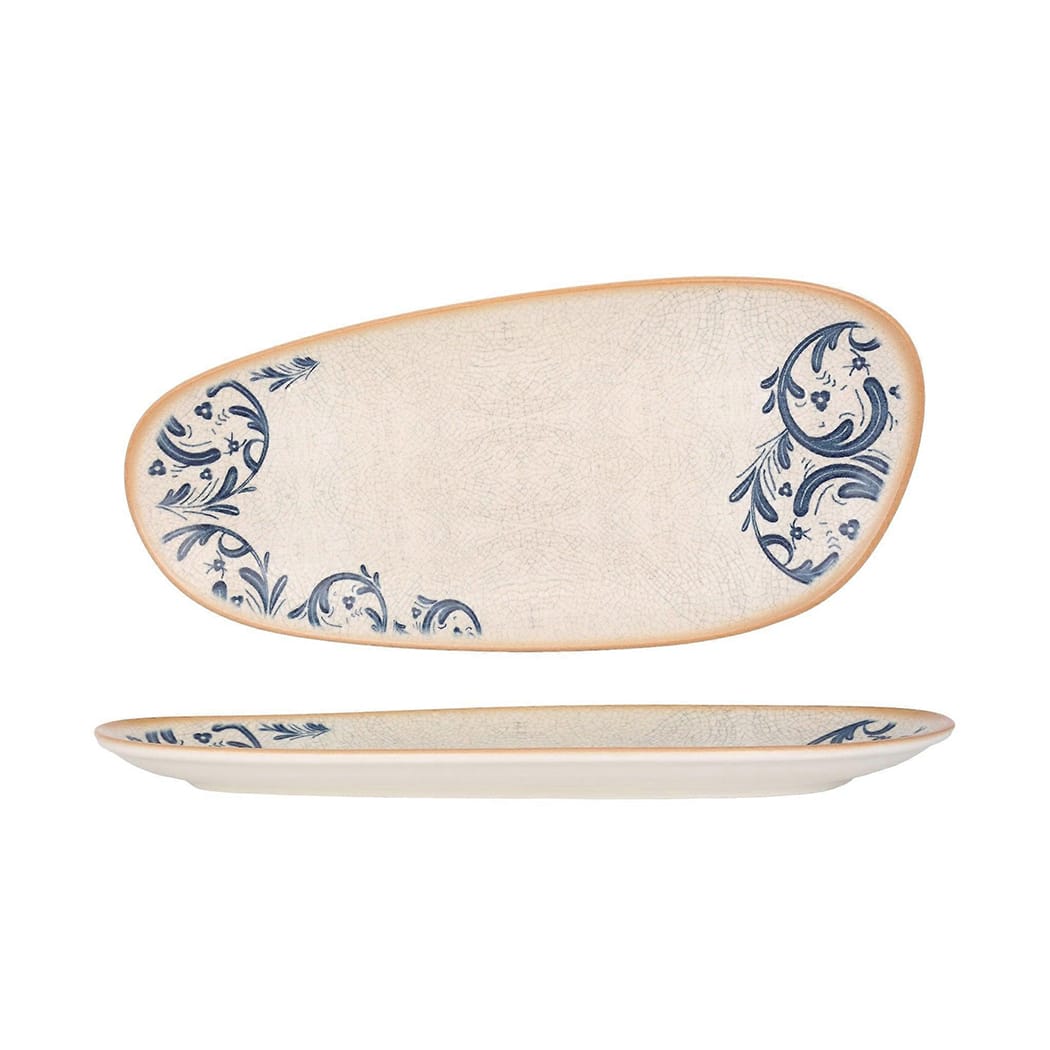 Vago Rectangular Plate Viento 36CM Colored Plate