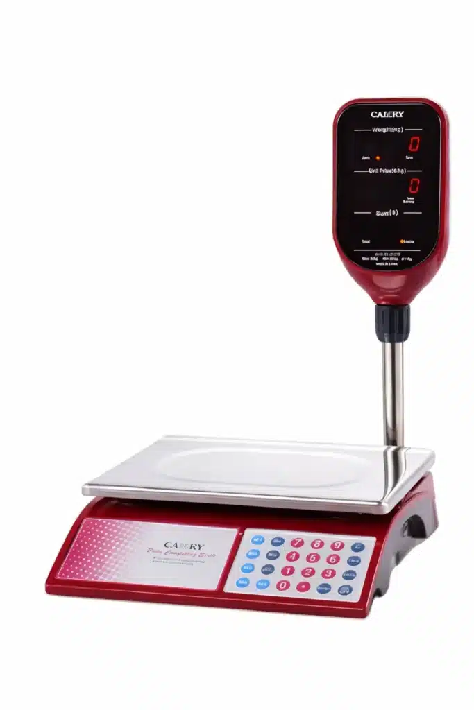 camry scale , 30kg , with stand and display unit