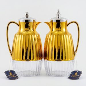 FLASK 1.0L+1.0L SHINING GOLD&SILVER