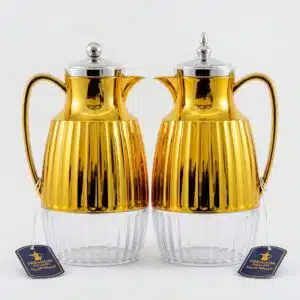 FLASK 1.0L+1.0L SHINING GOLD&SILVER