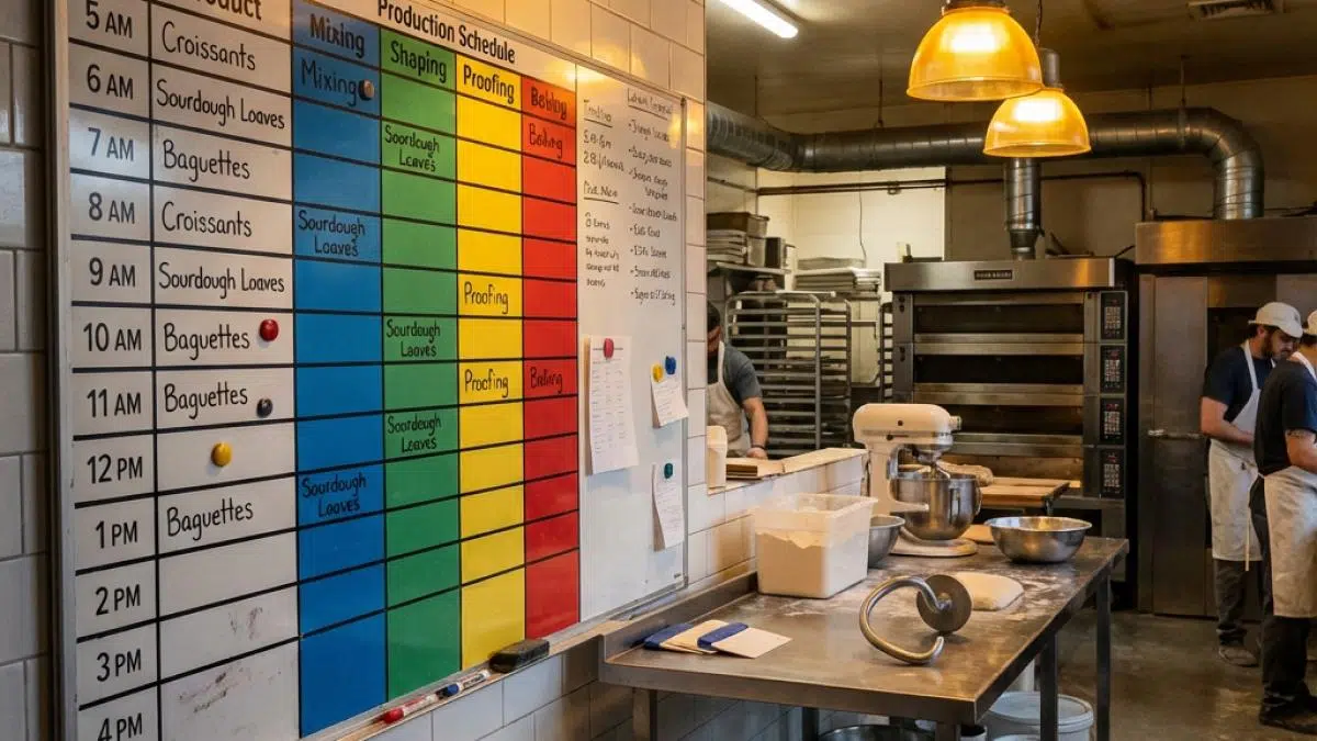 bakery production workflow optimization bakery production workflow optimization
