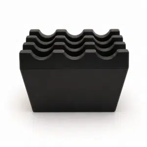 ASHTRAY BLACK COLOR 9 HOLES STAINLESS STEEL